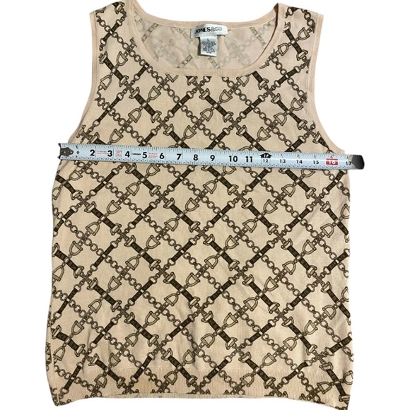 Jones & Co. Silk blend sweater vest. Sz.L - Picture 13 of 16